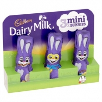 Poundland  Cadbury Dairy Milk Mini Hollow Bunnies 3 Pack