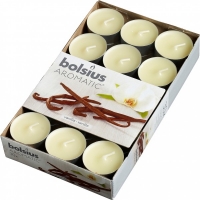 JTF  Bolsius Tealights Vanilla 4 Hour Burn 30 Pack