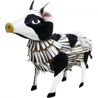 JTF  Kreatif Kraft Cow Metal Garden Ornament