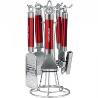 JTF  Morphy Richards Accents Utensils Set Red 4 Piece