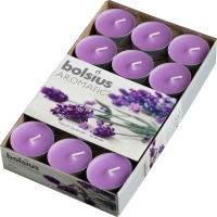 JTF  Bolsius Tealights Lavender 4 Hour Burn 30 Pack
