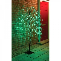 JTF  Lifestyle Garden 240 LED 5ft Solar Willow Tree
