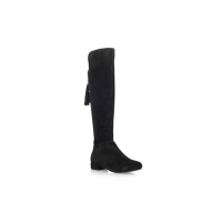 Debenhams  Carvela - Black Patti flat knee length boots