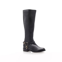 Debenhams  Carvela - Black Petra low heel knee boots