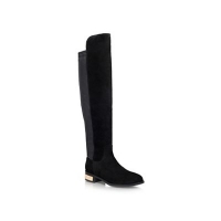 Debenhams  Carvela - Black Pacific low heeled boots