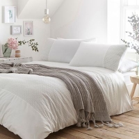 Debenhams  Home Collection - White Kai bedding set
