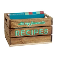 Debenhams  Jamie Oliver - Wooden recipe box