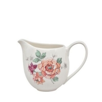 Debenhams  Denby - Cream Kyoto floral print small jug