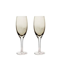 Debenhams  Denby - Set of 2 Lucille Gold white wine glasses