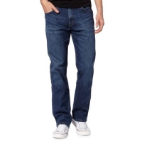 Debenhams  Wrangler - Arizona burnt blue straight leg jeans