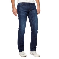 Debenhams  Lee - Blue mid wash Daren Hudson straight leg jeans