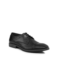 Debenhams  Hush Puppies - Black leather Craig Luganda Derby shoes