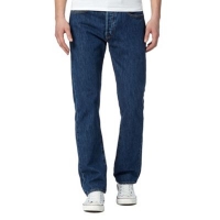 Debenhams  Levis - Big and tall 501® stonewash blue straight leg jeans