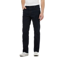 Debenhams  Wrangler - Big and tall navy raw wash Texas regular jeans