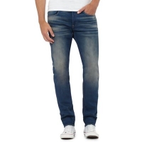 Debenhams  G-Star - Blue mid wash 3301 slim jeans