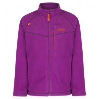 Debenhams  Regatta - Girls purple Marlin fleece jacket