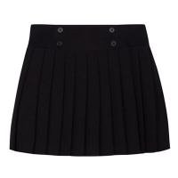 Debenhams  Debenhams - Senior girls black pleated school skirt