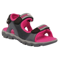 Debenhams  Regatta - Kids Grey/pink terrarock adventure sandal