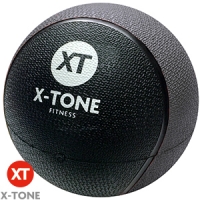 HomeBargains  X-Tone Fitness 2kg Medicine Ball (Grey)