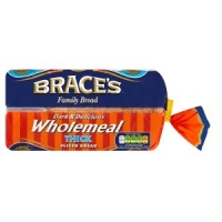 Iceland  Braces Family Bread Dark & Delicious Wholemeal Thick Sliced
