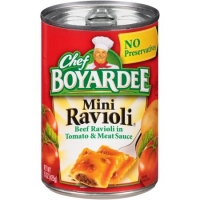 Walmart  Chef Boyardee Mini Beef Ravioli in Tomato & Meat Sauce, 15 O