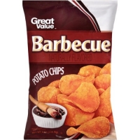 Walmart  Great Value Barbecue Potato Chips 8 oz