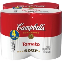 Walmart  Campbells Condensed Tomato Soup, 10.75 oz., 4 pack