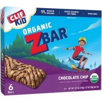 Walmart  Clif Kid Organic Zbar Bar, 2 Grams of Protein, Chocolate Chi