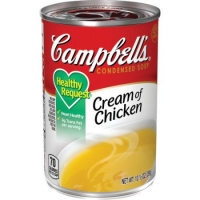 Walmart  Campbells Condensed Healthy Request Cream of Chicken Soup, 