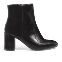 Debenhams  Phase Eight - Black Phoebe patent leather ankle boots