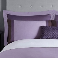 Debenhams  J by Jasper Conran - Purple 200 thread count Maddox pillow