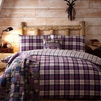 Debenhams  Home Collection - Purple Leah bedding set