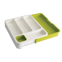 Debenhams  Joseph Joseph - DrawerStore expandable cutlery tray in white