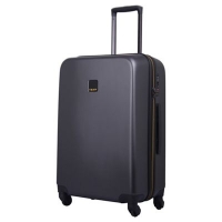 Debenhams  Tripp - Graphite Style Lite Hard medium 4 wheel suitcase