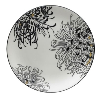 Debenhams  Denby - Glazed Monsoon Chrysanthemum serving platter