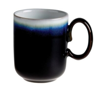 Debenhams  Denby - Black Imperial double dip print mug
