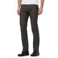 Debenhams  J by Jasper Conran - Designer dark grey straight leg jeans