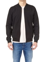 Debenhams  Burton - Black jersey bomber jacket