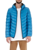 Debenhams  Burton - Deep blue glacier quilted hooded jacket