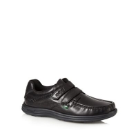 Debenhams  Kickers - Black leather Reason shoes