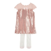 Debenhams  Baker by Ted Baker - Baby girls light pink pleated dress an