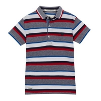Debenhams  J by Jasper Conran - Boys multicoloured striped polo shirt