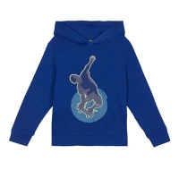 Debenhams  bluezoo - Boys blue skater print hoodie