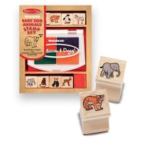 Debenhams  Melissa & Doug - Baby zoo animals stamp set