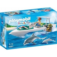 Debenhams  Playmobil - Family Fun Diving Trip with Speedboat - 6981