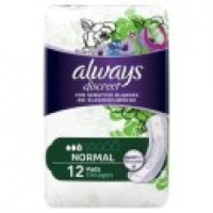 Discreet Incontinence Pads Normal for Sensitive Bladder £2.00