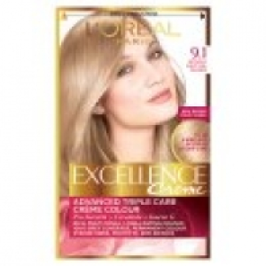 Excellence Creme 9.1 Light Ash Blonde Permanent Hair Dye £5.00