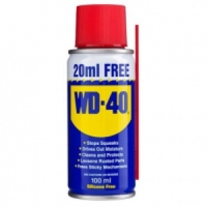 Wd40 Can 80ml +20ml Extra Free £1.00
