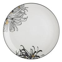 Debenhams  Denby - Glazed Monsoon Chrysanthemum dinner plate