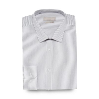 Debenhams  The Collection - White striped slim fit shirt
